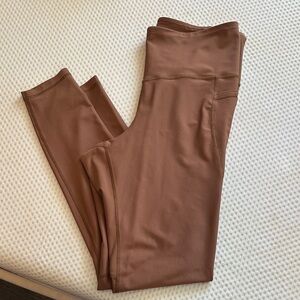 Old Navy Tan High-Rise Leggings